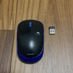 【電池入れても動きません】ELECOM ワイヤレスマウス　M-IR07DRのサムネイル