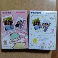 FUJIFILM instax mini チェキフィルム ハローキティ キキララ