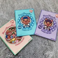 ろこまこあこブロマイド　3枚セット　アニメイト特典　RMA らに　ぶあ