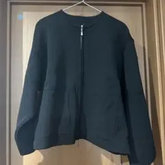 ダブルジップ カーディガン