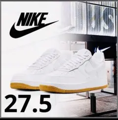 ■新品27.5cm■ナイキ エア フォース 1 07 ホワイト/ガムソール