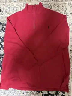 Polo by Ralph Lauren ハーフジップ 2XLT レッド