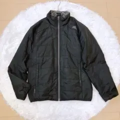 アディダス⭕️中綿入り　ジップアップブルゾン　ジャンパー　黒　防寒　clima M