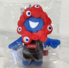 EDWIN ミャクミャクコラボ ぬいぐるみ キーホルダー - メルカリ