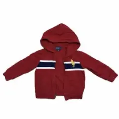 Polo by Ralph Lauren 赤　パーカー 90