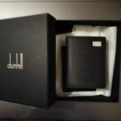dunhill ブラック 二つ折り財布