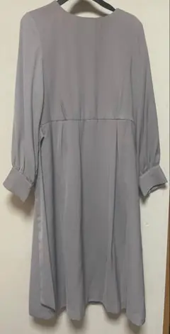 ロペピクニック　グレー Aライン ワンピース