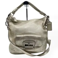 良品　COACH 2way ショルダーバッグ ハンドバッグ 肩掛け 斜め掛け