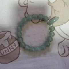 天然石 緑色 ビーズ ブレスレット