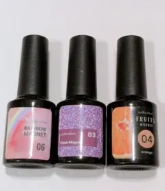 ネイル工房 マグネット3本セット ジェルネイル