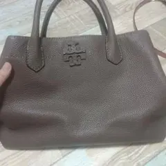 Tory Burch ブラウンレザートートバッグ頂き物です
