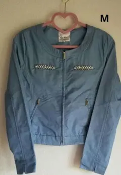 ライトブルー ジャケット 薄手　Mサイズ Rag Out