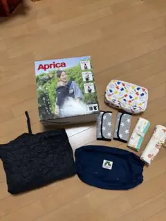 Aprica Koala 抱っこ紐 ウルトラメッシ　ネイビー　付属品全てあり