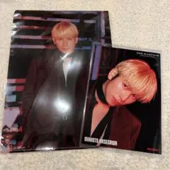 長谷川慎　クリアファイル　片隅　フライヤー