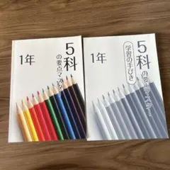 5科の要点マスター　学習の手引き解説解答付き