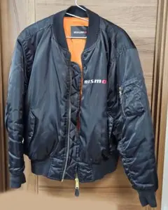 HOUSTON MA-1 バイクジャケット ウィンタージャケット ワッペン L
