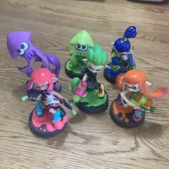 amiibo スプラトゥーン6体　まとめ売り