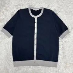 Settefili Cashmere コットン パイル 半袖 カーディガン 春夏 - メルカリ