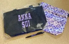 ANNA SUI アナスイ ミニバッグ 巾着 ポーチ ボールペン