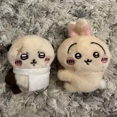 ちいかわ クリップぬいぐるみ第2弾うさぎ ラッコ セットのサムネイル