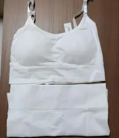 ✨️最終限界価格　新品未使用✨️ ナイトブラ＆ショーツ　XL 白