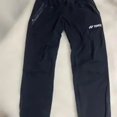 YONEX ブラック ウォームアップパンツ XL