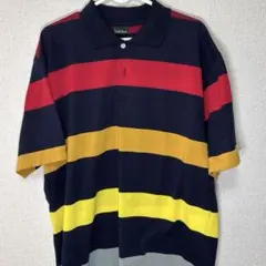 FRED PERRY ストライプ ポロシャツ