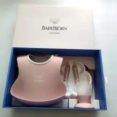 新品未使用 BABYBJÖRN ベビービョルン　ベビー用食器セット ピンクのサムネイル