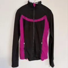 オールドネイビー スポーツジャケット スタンドカラー 長袖 黒 ランニング M