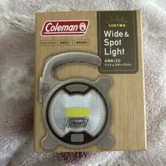 Coleman 高輝度 LED ワイド&スポットライト