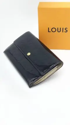LOUISVUITTONエナメルモノグラムレザー長財布