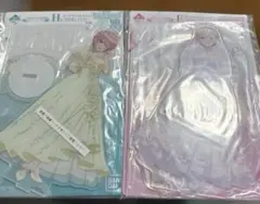 一番くじ 五等分の花嫁 中野一花 H賞 F賞 ビッグアクリルスタンド