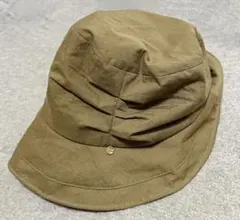 帽子　カーキ バケットハット UVカット 折りたたみ 小顔効果　レディース 春夏