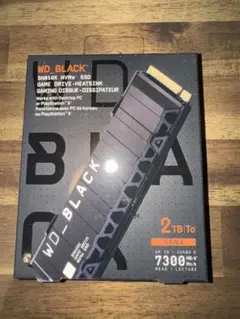 【稼動21h】WD_BLACK SN850X 2TB HEATSINK NVMeのサムネイル