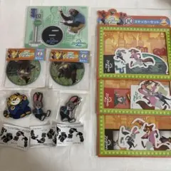 未開封　Happyくじ「ズートピア2」 キャラクターグッズ9点セット ガチャ