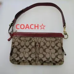 COACH（コーチ）のシグネチャー柄バッグ