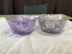 【新品未使用】サンリオ 一番くじ　クロミ当りくじ　ボウル　グレー パープルのサムネイル
