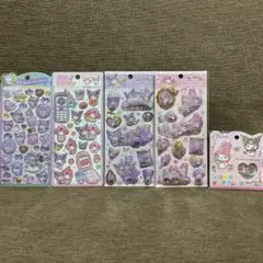 マイメロ クロミ シール 正規品 うるちゅる はっぴーフォン おはじき カプセル