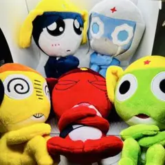 ケロロ軍曹 まちぼうけぬいぐるみ 全5種 まとめ売り