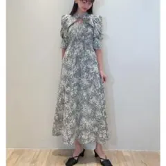 SNIDEL スナイデル デコルテオープンワンピース