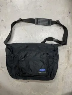 90s OP オーシャンパシフィック　ショルダーバック　y2k 2way 黒のサムネイル