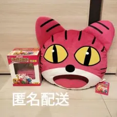 たべっ子どうぶつ　ザ・ムービー　貯金箱　&　フェイスクッション