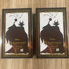 Disney MALEFICENT シャンパングラス 2点セット