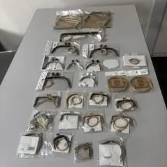 がま口21個セット　はめやっとこ付き　他