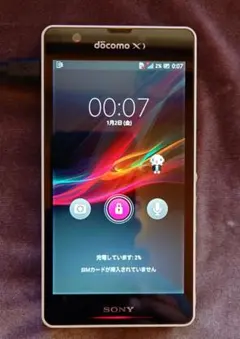 Sony Xperia A docomo スマートフォン