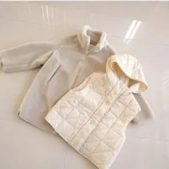 ZARA キッズ ボアコート 116センチ 暖かいオシャレコート❤️ベスト付き