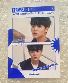 treasure wonderwall ジフン　トレカ　フォトカード　ブロマイド