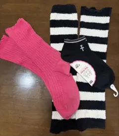 ソックスセット(未使用タグ付き、レッグウォーマー等)