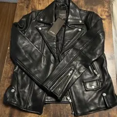 美品✨ 大きいサイズ 2XL ポールスミス 切手柄 ダブルライダースジャケット 美品✨ 大きいサイズ 2XL ポールスミス 切手柄 ダブルライダース