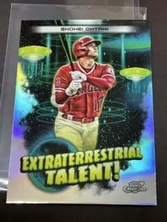大谷翔平　インサート リフラクター　カード　2023 Topps コスミック②